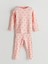 Kalp Baskılı Kız Bebek Pijama Takımı (S5) 1