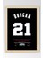 Tim Duncan Forma Çerçeveli Tablo - Nba San Antonio Spurs Jersey 1