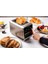 2 Dilimli Akıllı Tost Makinesi, Dokunmatik Ekranlı Paslanmaz Çelik, 850W 3