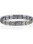 Ay Yıldızlı Göktürkçe Türk Italyan Charm Unisex Çelik Bileklik SCB60 2