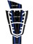 Honda Pcx 2021-2024 Mavi-Siyah Tank Pad 1