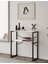 Özgen Dresuar, Kahve Köşesi, Raflı Metal Konsol - 90cm - Beyaz 1