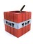 Polyester Minecraft Tnt Kalemlik 8*8 cm 1
