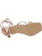 25S-218 5fx Rose Gold Kadın Topuklu Sandalet 6