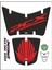 Honda Pcx 2014-2017 Kırmızı-Siyah Tank Pad 1