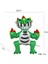 Nightmare Critters Bobbi 4 Yeşi̇l Di̇nozor Büyük Aslan Peluş Oyuncak Kukla (Yurt Dışından) 1