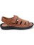 PS-33720 Erkek Ortopedik Deri Sandalet 1