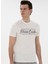 Ekru Erkek Slim Fit T-Shirt Varna 3