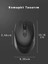 Kablosuz Bluetooth USB Dongle Mouse Çift Mod Şarjlı Optik Sensör Tüm Cihazlara Uyumlu 6