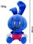 Riggy Maymun Peluş Mavi Tavşan Bebek Hediye Sevimli Tavşan (Yurt Dışından) 1