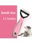 Pet Dog Cat Tımarlama Pet Saç Temizleme Malzemeleri Knot Cutter Com ile Çift Bıçak Knotter Fırçası Pet Esteri Kilitli Çıkarma Fırçası: Pembe 11 Bıçak (Yurt Dışından) 1