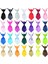 25/50/100PCS/LOT Pet Kedi Köpek Çat Tie Lots Mix Renkler Tımar Aksesuarları Ayarlanabilir Yavru Eğitim Ürünleri Pet Bowtie Sarf Malzeme: Basılı Renkleri Karıştırın/boyut: 25 Pcs (Yurt Dışından) 1