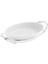 Kulplu Oval Porselen Servis 35 cm 1