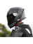 Sw 867 Asphalt Siyah - Gri Kapalı Motosiklet Kaskı 6