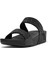 Kadın Terlik ET3-339 Fitflop Lulu Glitter Slides Black Glitter 2