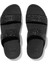 Kadın Terlik ET3-339 Fitflop Lulu Glitter Slides Black Glitter 4