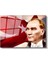 Bayrak Fonlu Atatürk - Papyonlu Profil Cam Tablo 2