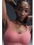 Alate High Support Women's Padded Convertible Sports Bra Kadın Pedli Spor Sütyen Bra Pembe 1