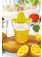 Limon Portakal Narenciye Sıkacağı Katı Meyve Sıkacağı Ölçü Kabı Ölçekli Limon Sıkacağı 500 ml 1