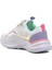 Filet Çocuk Günlük Ayakkabı 1543F Beyaz Su Yeşili Lila 4