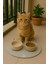 Gri Kedi Servis Altlığı 38X38 Cm, Şık ve Kullanışlı Ev Aksesuarı 1