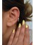 Bombeli Gümüş Renk Halka Piercing | Tragus, Helix, Kıkırdak Uyumlu 4
