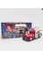 1:64 Meritor Treyler Tank Açık Kamyon Küçük Araba Oyuncakları (Yurt Dışından) 1