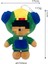 Yeni Wild Wild Bunch Peluş Oyuncaklar Spike Doll Oyuncak Bebek Peluş Kahraman Oyuncaklar (Yurt Dışından) 1