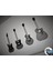 Gitar Duvar Heykeli - 2d - Gibson / Çamurluk (Sadece Plastik Aparattır) 3D 1