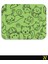 Sevimli Kediler Desenli Yeşil Renkli Ergonomik Mouse Pad - 23 cm x 19 cm - Kaydırmaz Taban Ev ve Ofis Kullanımı Fare Altlığı Mousepad 1