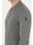 Erkek Gri Melanj Hırka (Triko) 50269410-VR086 7