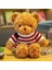 Jumper Ayı Bebek Peluş Oyuncak Oyuncak Ayı Bebek Bez Bebek Doğum Günü Hediyesi Aşk Ayı Bez Bebekler (Yurt Dışından) 1