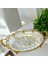 Royking Ayaklı Oval Sunum Tabağı 35X29X20X4CM CRG162 1