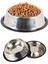 14-22 cm Paslanmaz Çelik Mama Kabı, Şık ve Dayanıklı Evcil Hayvan Aksesuarı 1
