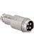 Mayk GX16-4 Pinli Metal Erkek Konnektör M16 16MM 1
