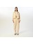 Gabardin Krem Ceket Pantolon Takım 3