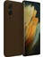 Samsung Galaxy S25 Edge First Silikon - Kahverengi Dpmah 3