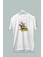 Kız Çocuk Disney Arkadaslar Baskılı Beyaz Siyah Gri Tshirt 5 6 7 8 9 10 11 12 13 14 Yaş 1