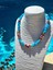 - Soleia Vı – Azure Beads Murano Cam Kadın Kolye 1