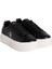 Kadın Bold Flatf Low Lace Lth Sneakers - Siyah 2