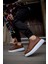 J044 Bağcıklı Ortopedik Taban Erkek Günlük Sneaker Spor Ayakkabı Bt Taba 2