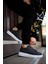 J044 Bağcıklı Ortopedik Taban Erkek Günlük Sneaker Spor Ayakkabı Bt Gri 2