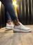 J814 Bağcıklı Ortopedik Taban Erkek Günlük Sneaker Spor Ayakkabı Bt Beyaz 4