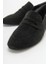 Kadın Orfe Siyah Süet Loafer Ayakkabı 7