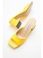 Kadın Dbln Sarı Rugan Terlik 9