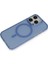 Iphone 15 Pro Max Frost Standlı Magsafe Kapak - Sierra Blue Dpmah 4
