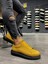 J045 Bağcıklı Ortopedik Taban Günlük Erkek Spor Sneaker Ayakkabı St Sarı 2