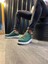 J045 Bağcıklı Ortopedik Taban Günlük Erkek Spor Sneaker Ayakkabı Bt Yeşil 2