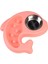 Pembe Balık Tasarımlı 29 cm Yavaş Yeme Mama ve Su Kabı 1