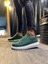 J045 Bağcıklı Ortopedik Taban Günlük Erkek Spor Sneaker Ayakkabı Bt Yeşil 3
